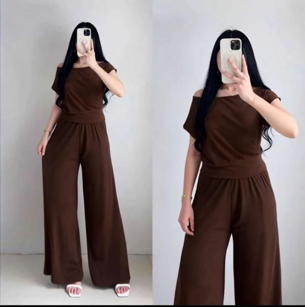Sabrina Stretchable Casual Terno Set