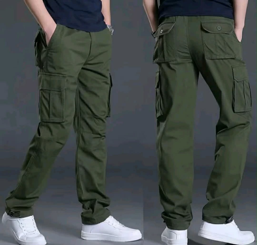 CARGO PANTS WITH 6 POCKETS ( BUY 1 TAKE 1 )