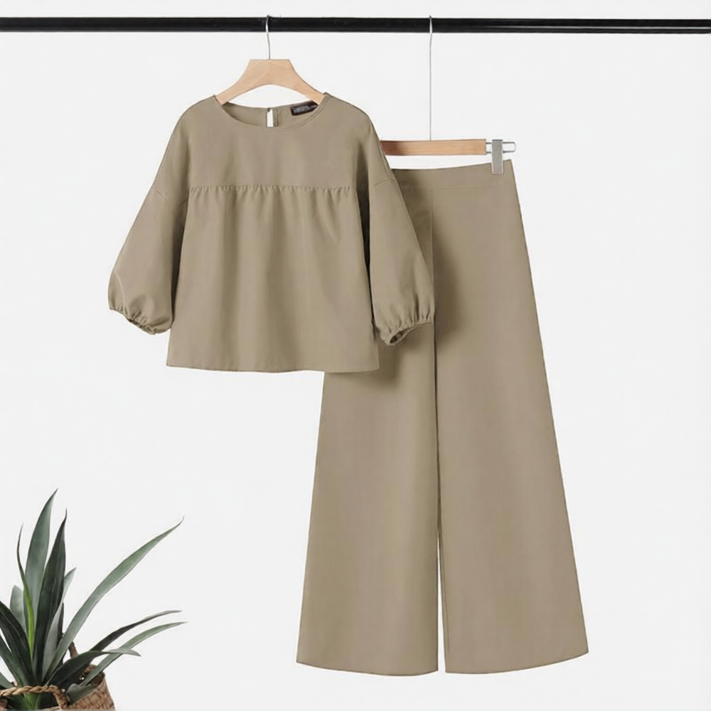 VINTAGE TOP & WIDE LEG PANTS TERNO (BUY 1 TAKE 1)