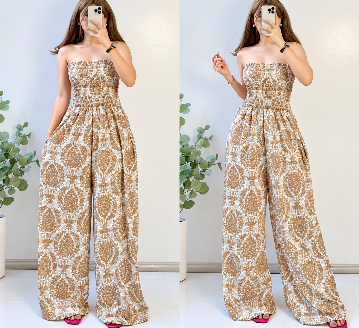 SMOCKING JUMPSUIT (BUY 1 TAKE 1)