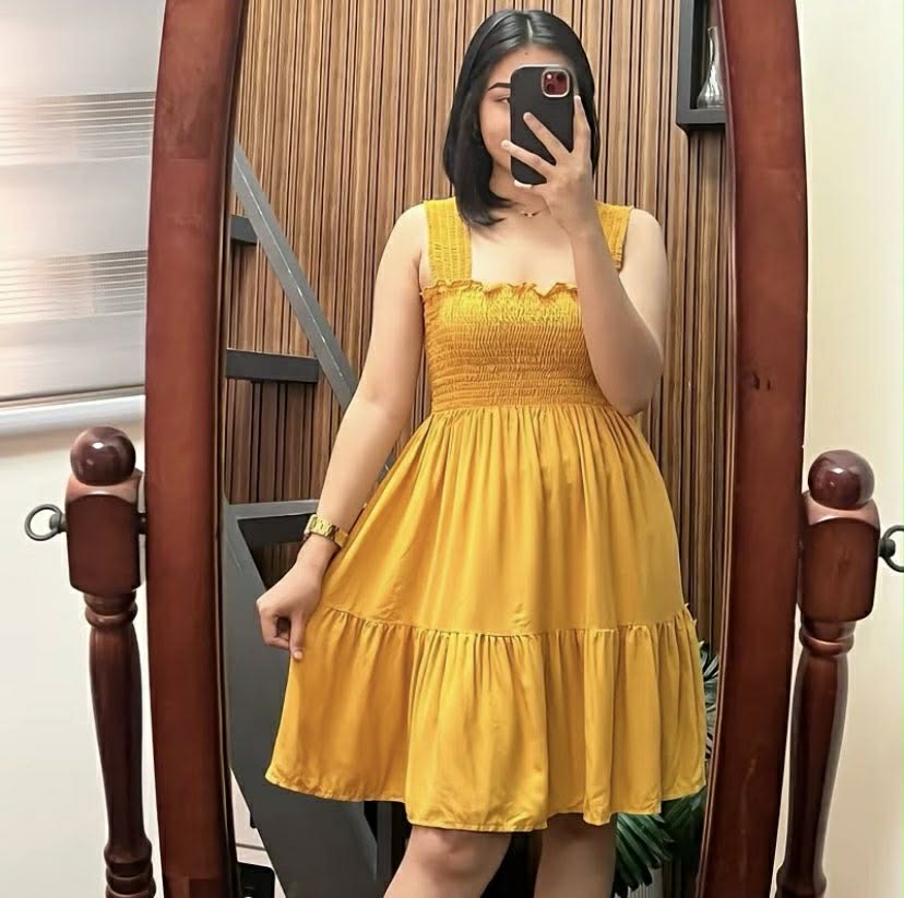 JULIE PLAIN MINI DRESS (BUY 1 TAKE 1)