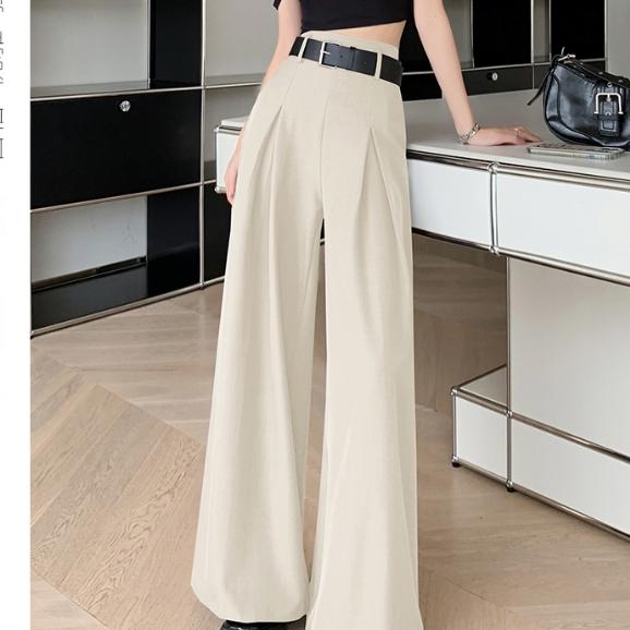 Korean Wide Leg Pleated Suit Pants BUY 1 TAKE 1