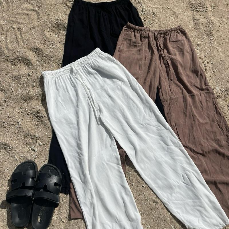 ATASHA COTTON LINEN WIDELEG PANTS  (BUY 1 TAKE 1 FREE)