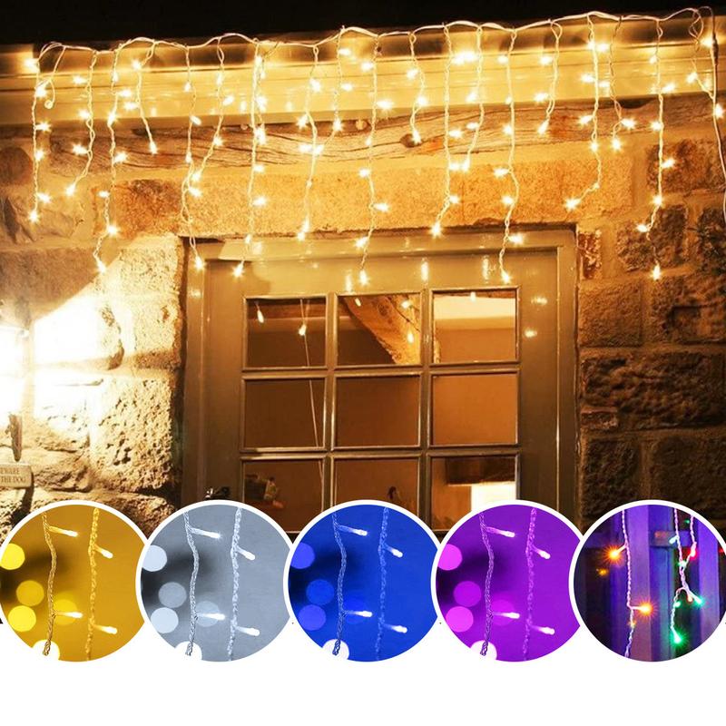 Solar Icicle Lights, Waterproof Christmas Lights  (BUY 1 TAKE 1 FREE)