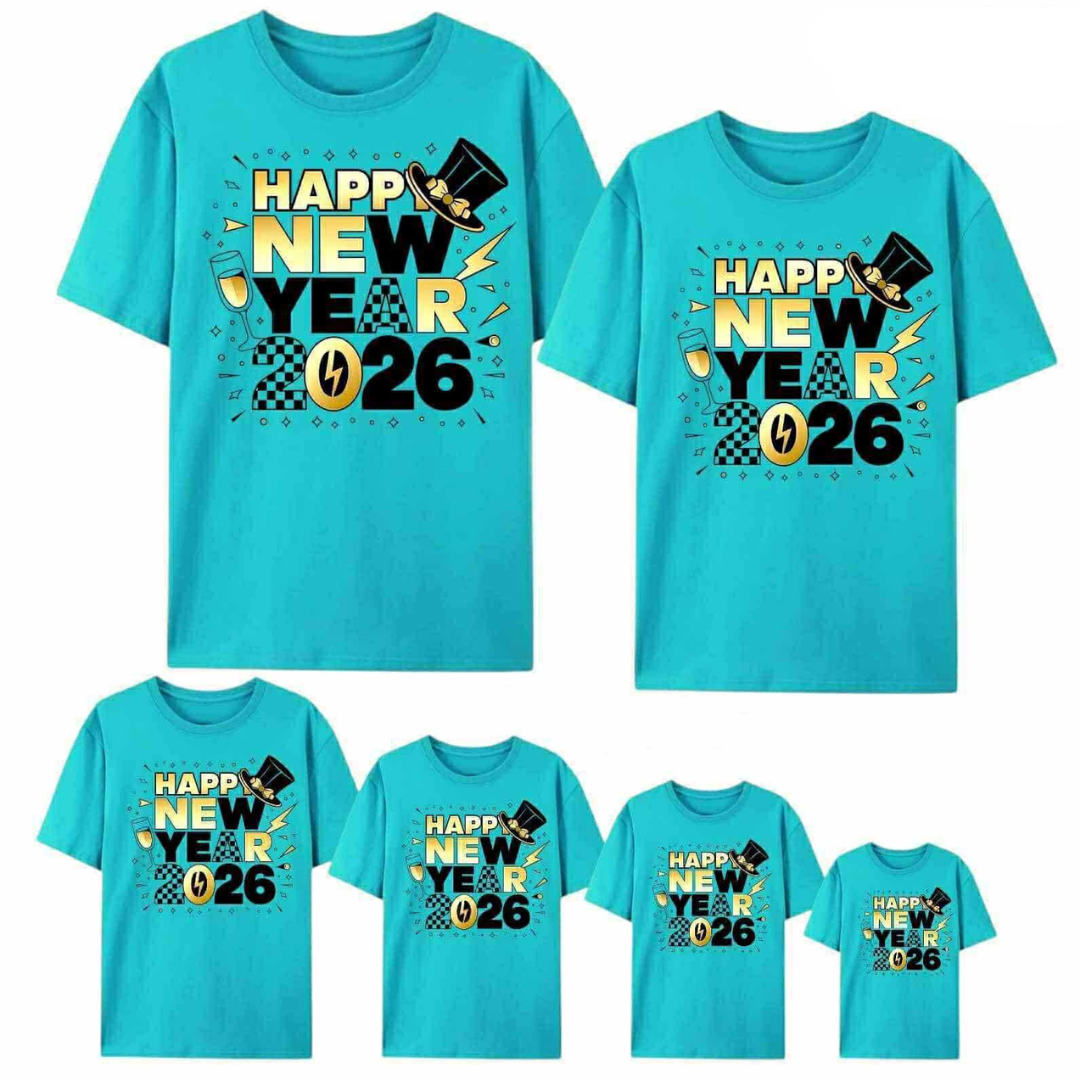 2026 New Year Family T-shirt