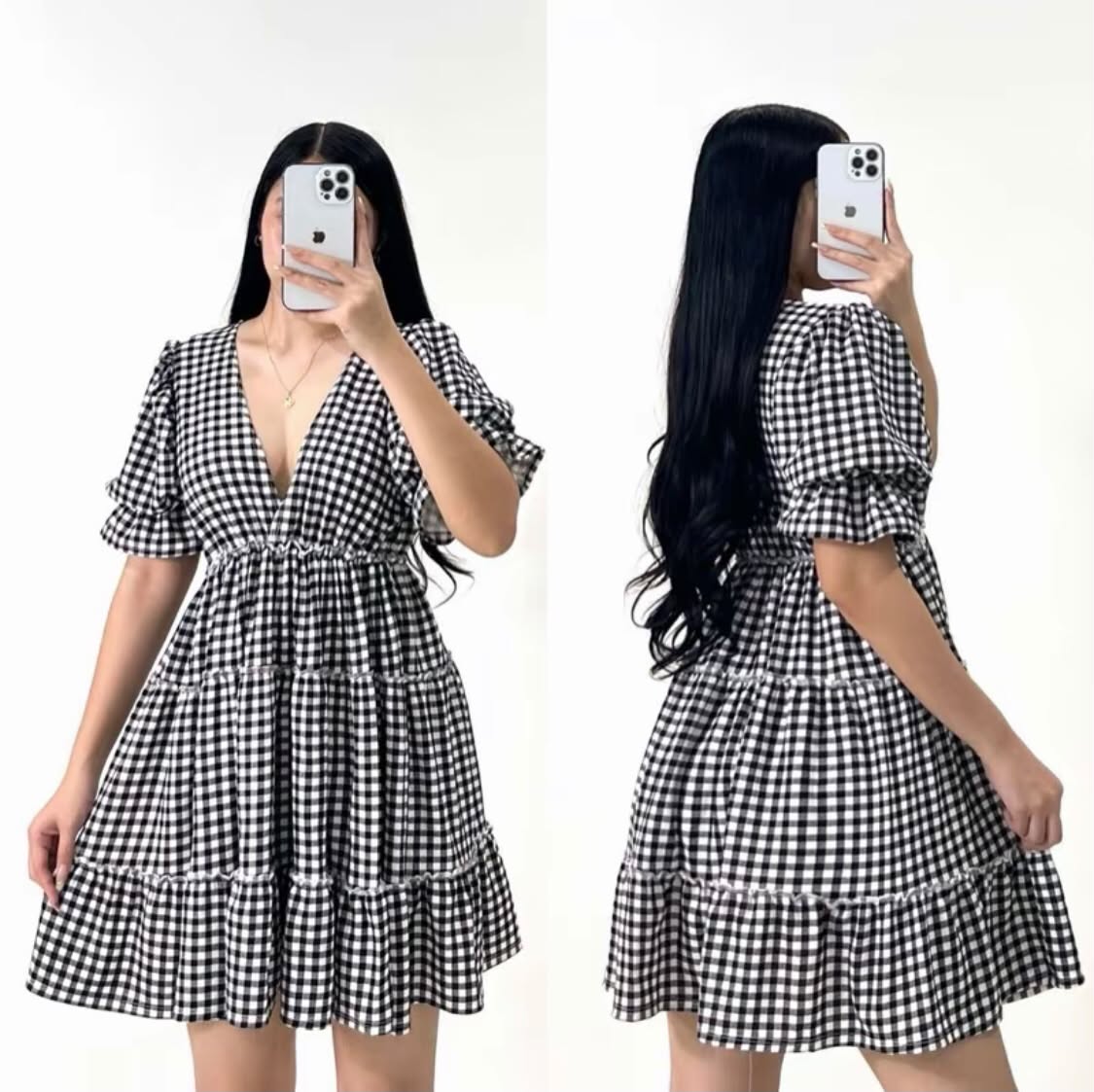 PUFFSLEEVES INA DRESS (BUY 1 TAKE 1)