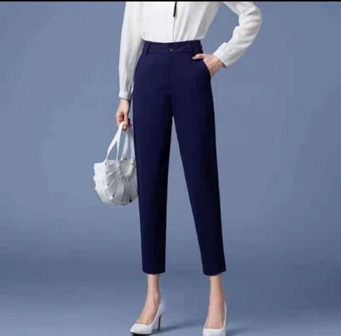 Amber Stretchable Office pants    (BUY 1  TAKE 1  FREE)