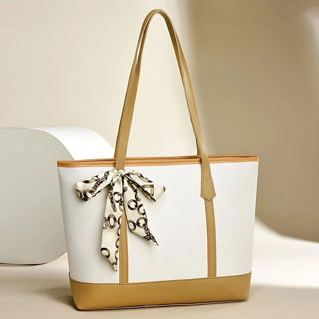 PREMIUM LEATHER SHOULDER TOTE BAG FOR WOMEN B1T1