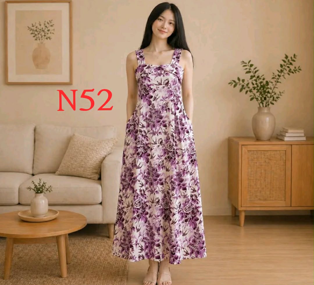 SLEEVELESS CREPE MAXI DRESS