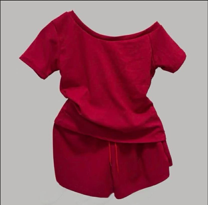 BIA Terno Drop Shoulder Top & Shorts  (BUY 1 TAKE 1)