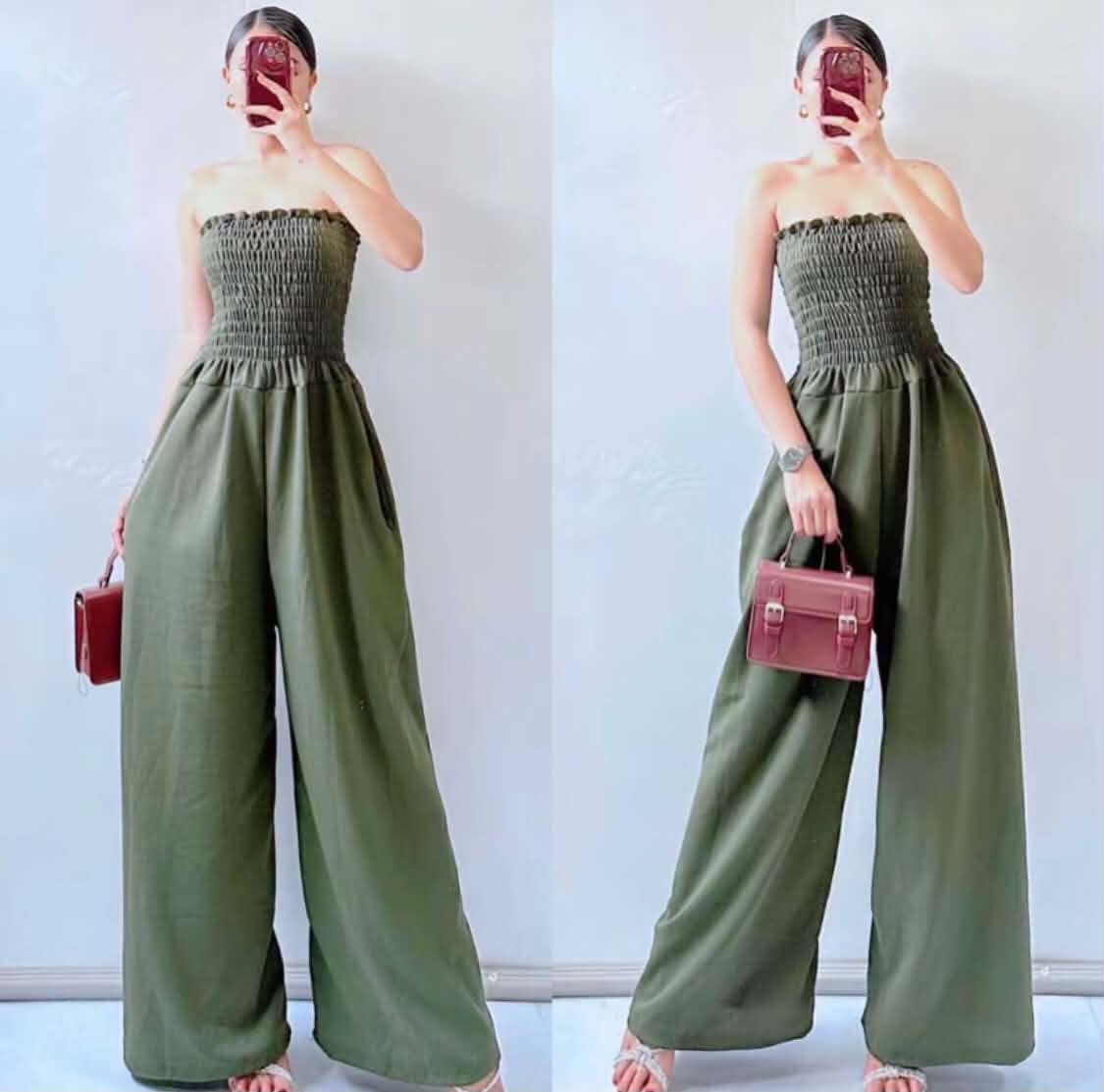 SMOCKING JUMPSUIT (BUY 1 TAKE 1)