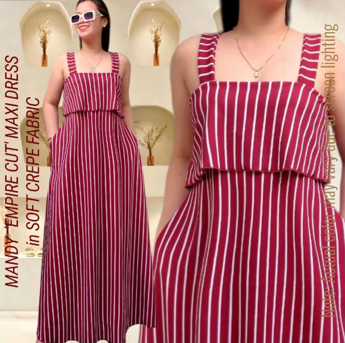 VANESSA MAXI DRESS (BUY 1 TAKE 1)