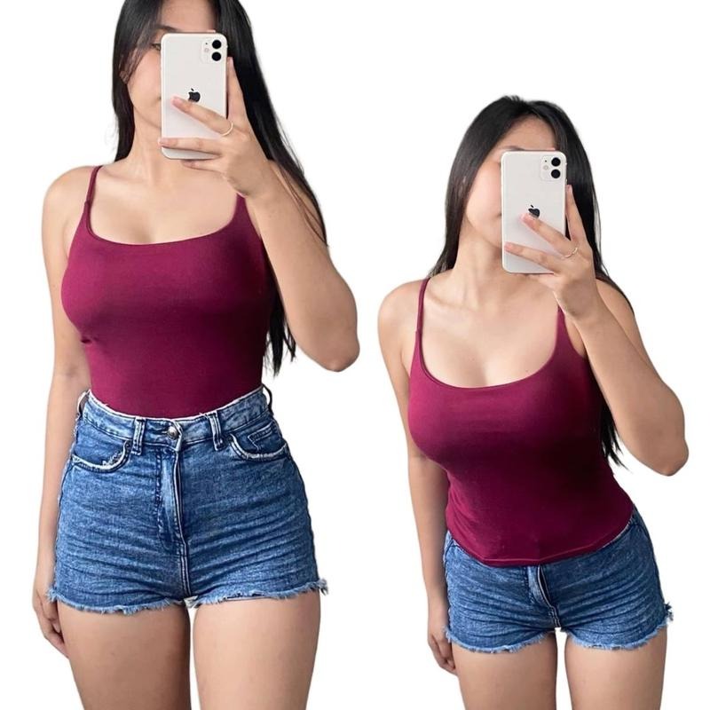 SLEEVELESS TOPS WITH PADDED BRA (BUY 2 TAKE 1)