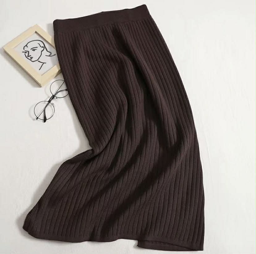 LYRA SKIRT WOMEN KNITTED STRETCHABLE (BUY 1 TAKE 1)