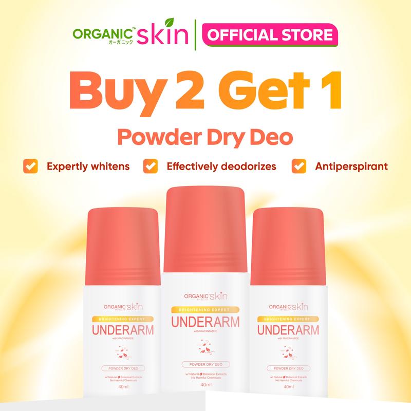 Organic Japan Whitening Underarm BUY 2 TAKE 1 FREE