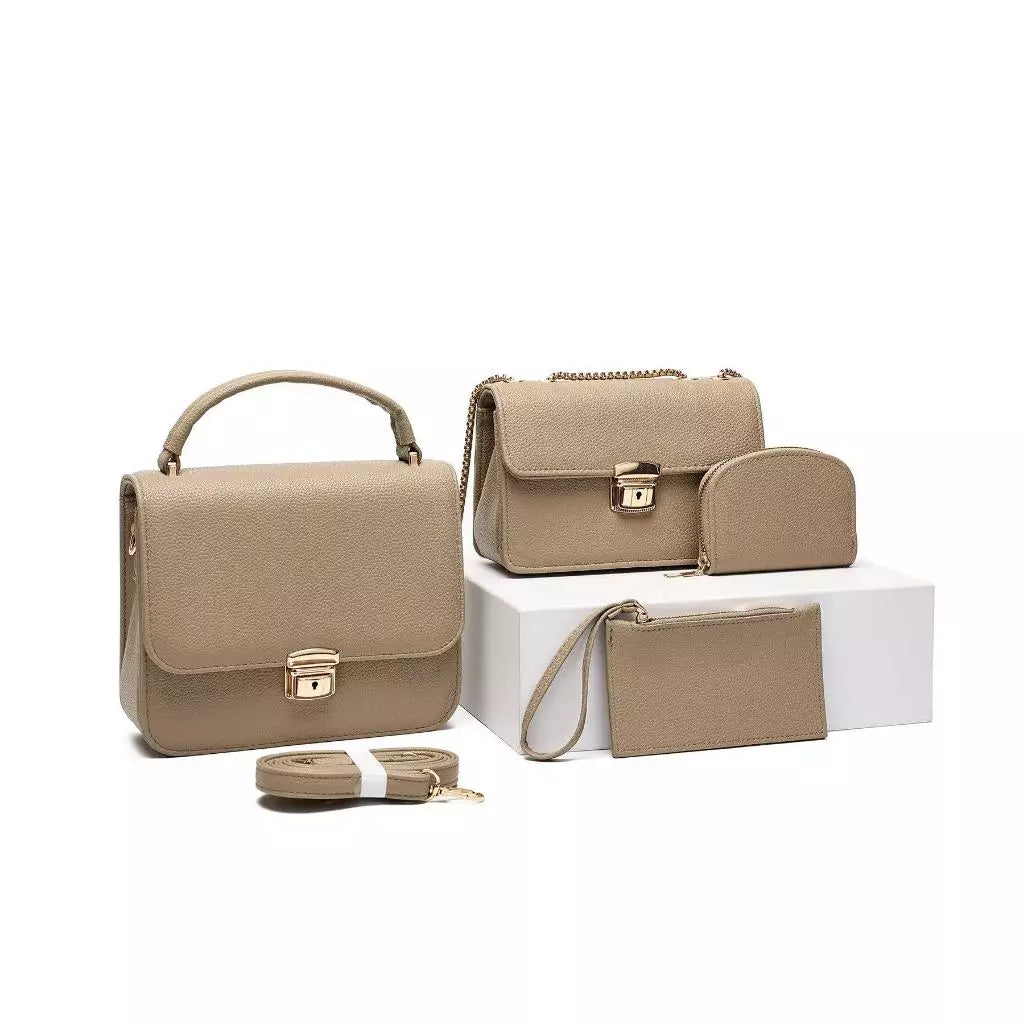 VENICE 4 IN 1  SYNTHETIC LEATHER HAND/SLING BAG - 70% OFF