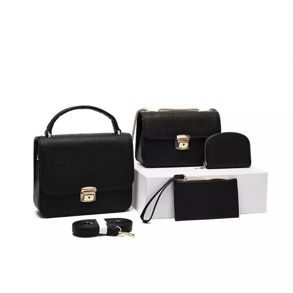 VENICE 4 IN 1  SYNTHETIC LEATHER HAND/SLING BAG - 70% OFF