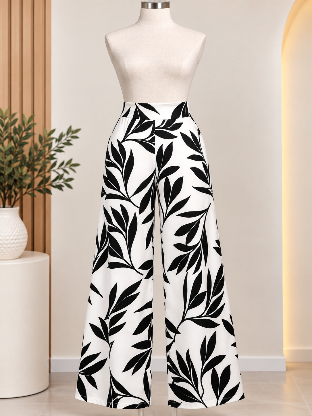 ALORA PREMIUM PRINTED WIDELEG PANTS