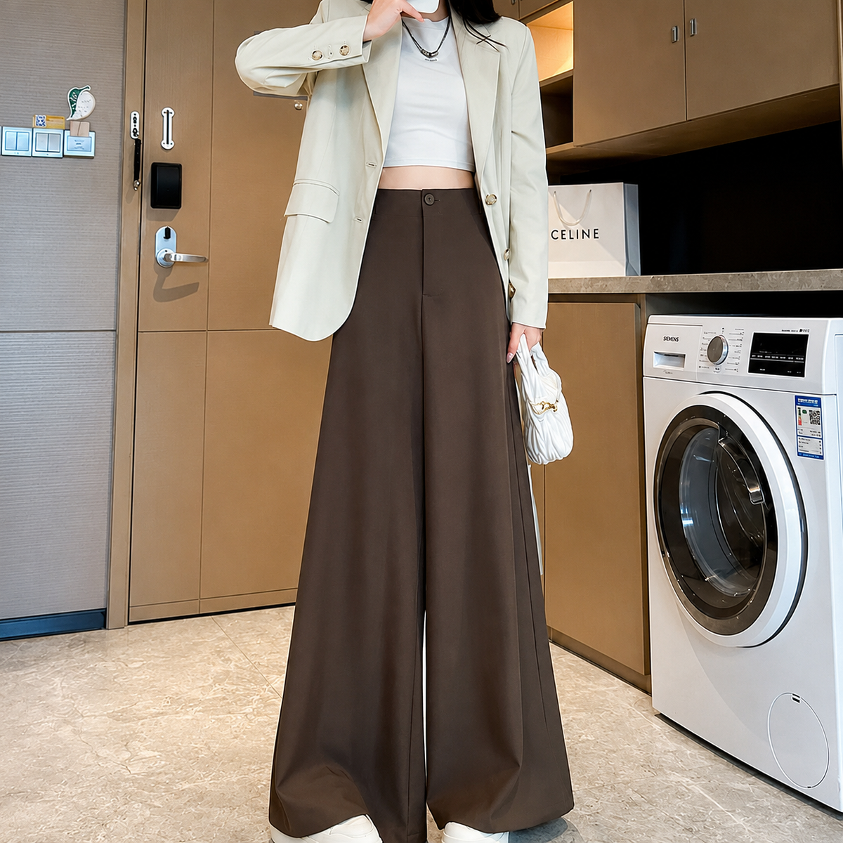 NATALIA HIGHWAIST STRAIGHT PANTS