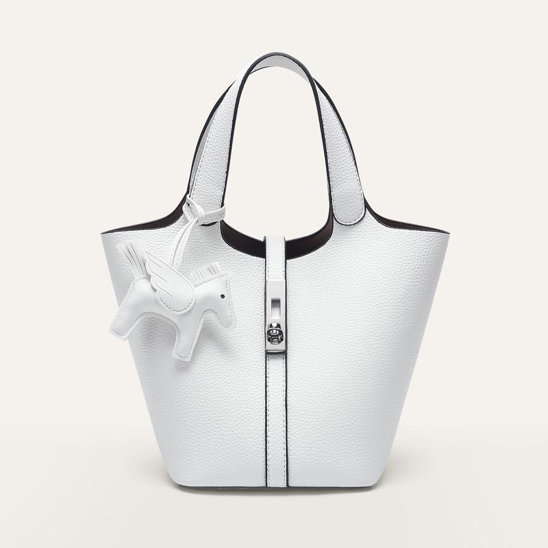 HERMES INSPIRED LEATHER BUCKET BAG 70% OFF