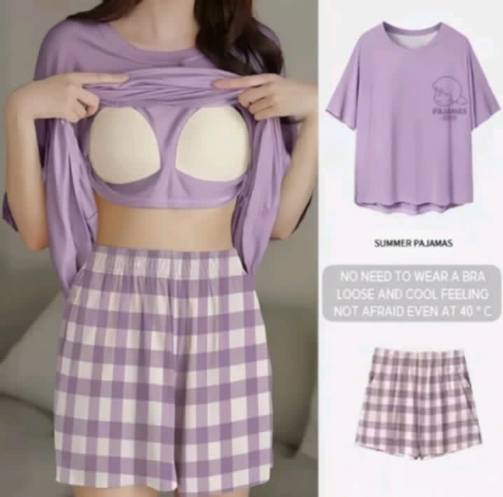 MERIEL PADDED SLEEPWEAR SET FOR WOMEN