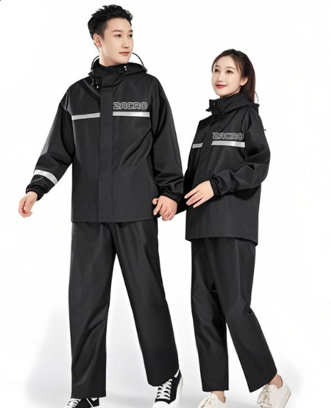 UNISEX MOTORCYCLE RAINCOAT TERNO WITH REFLECTOR (BUY 1 TAKE 1)