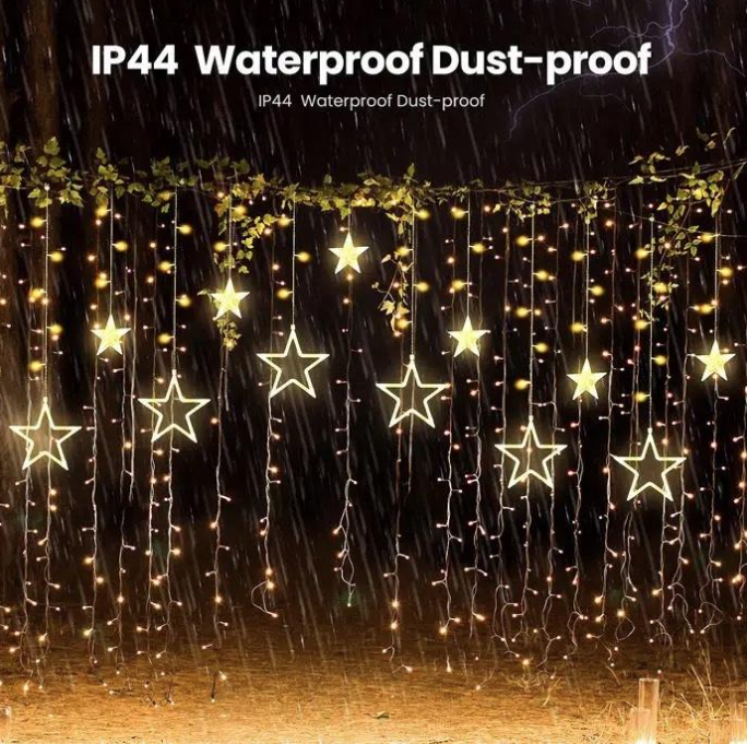 WATERPROOF STAR CHRISTMAS LIGHTS LED (BUY 1 TAKE 1)