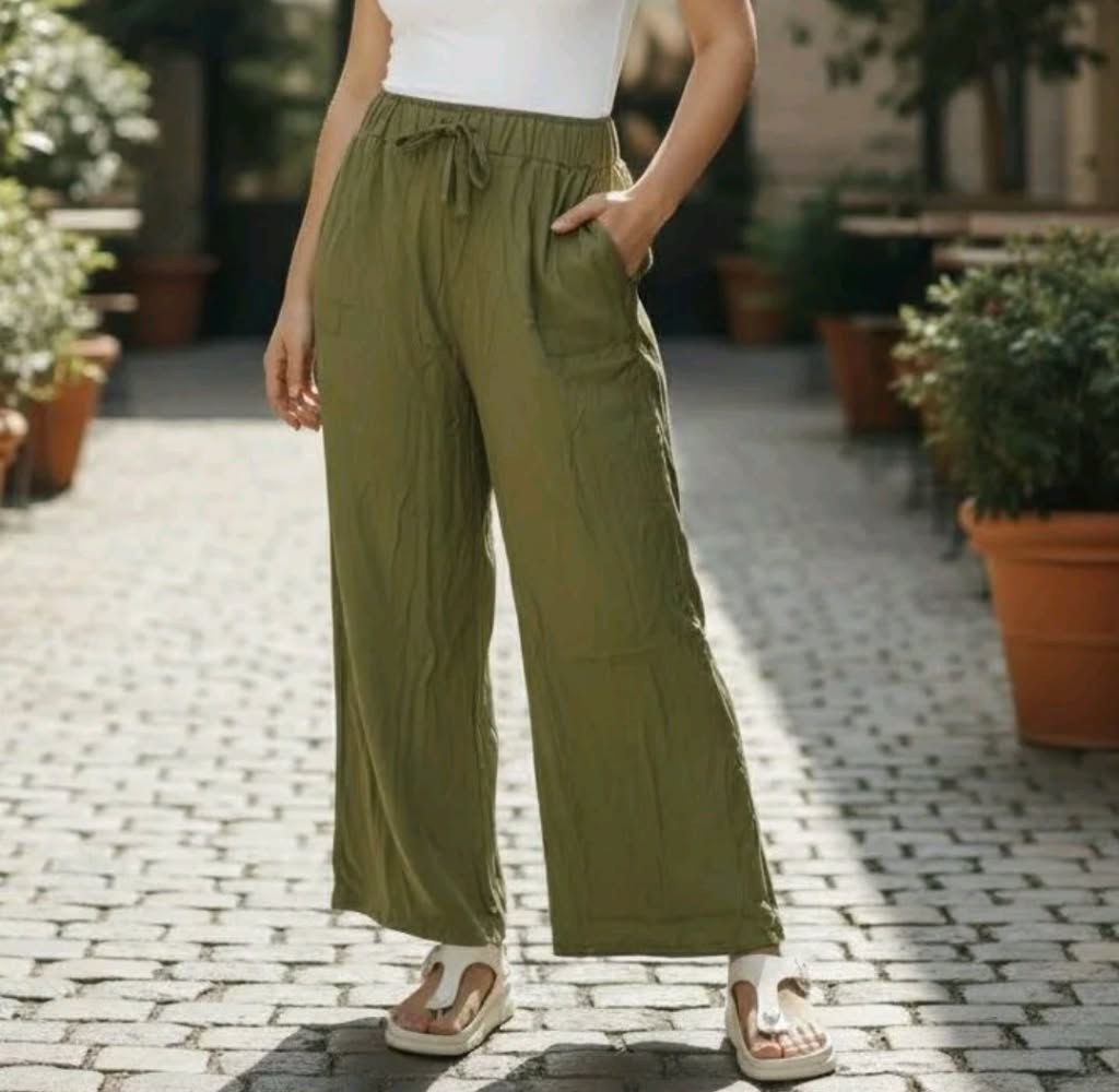 SOFT LINEN TOUSER PANTS ( BUY 1 TAKE 1 )
