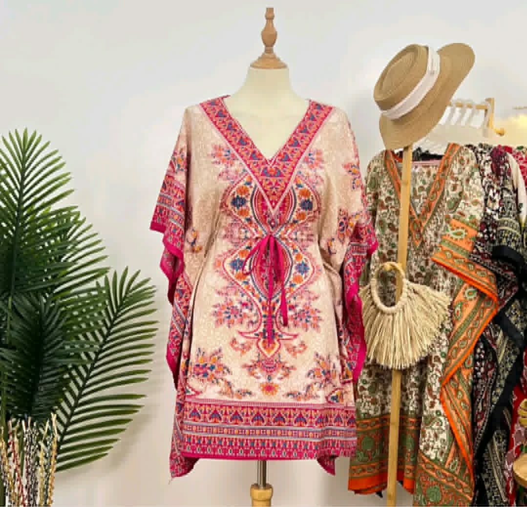 MIDI KAFTAN DASTER DRESS ( BUY 1 TAKE 1 )