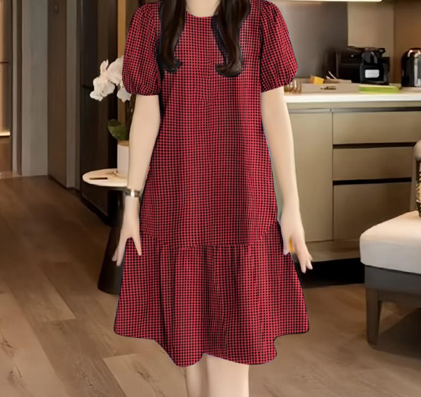 CREW NECK DRESS  (BUY 1 TAKE 1)