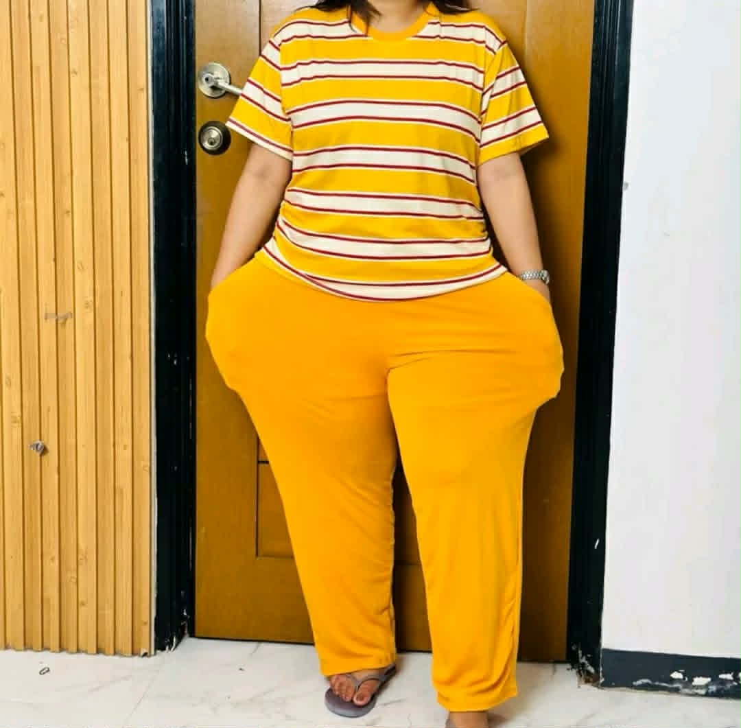 FLORA PLUS SIZE STRIPE TERNO ( BUY 1 TAKE 1 )