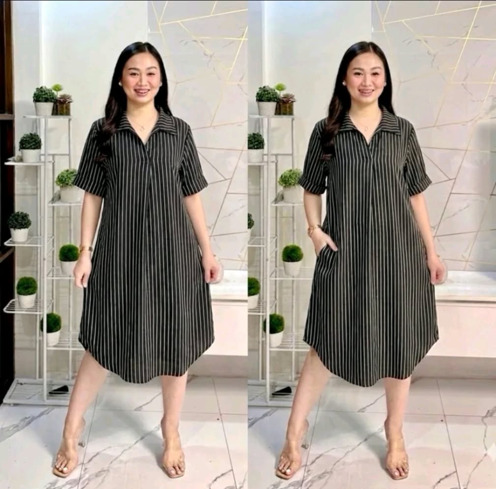 YESHA MAXI DRESS WITH SIDE POCKET (BUY 1 TAKE 1)