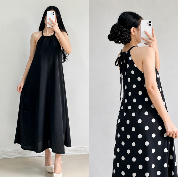 TRENDY LONG DRESS ( BUY 1 TAKE 1 )
