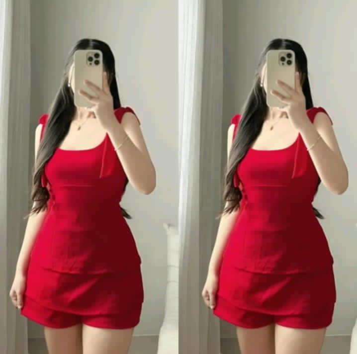 ALYSSA SLEEVELESS TOP & SKORTS TERNO