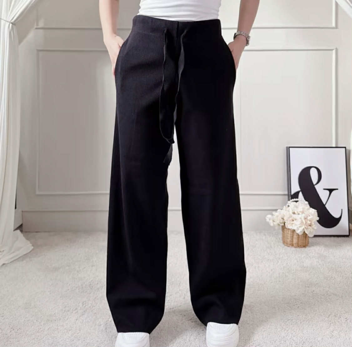 COMFY COTTON WIDE LEG PANTS (BUY 1 TAKE 1)