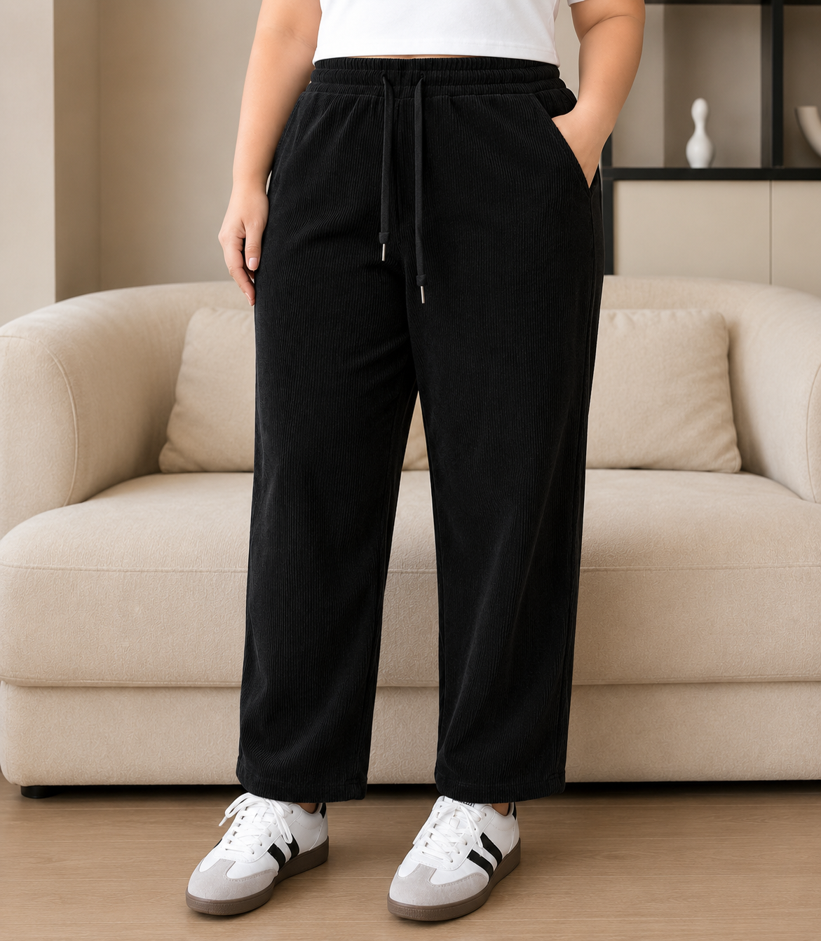 KOREAN CORDUROY STYLE PANTS (BUY 1 TAKE 1)