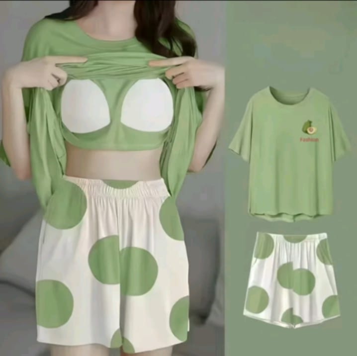 MERIEL PADDED SLEEPWEAR SET FOR WOMEN
