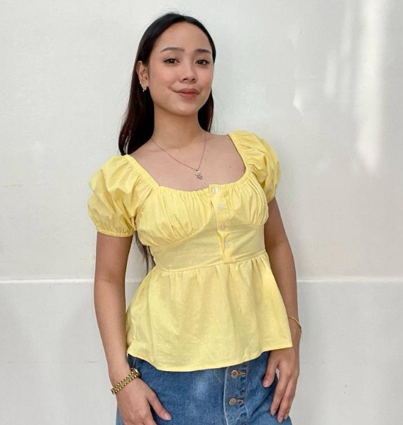 RIA PUFFSLEEVE TOP (BUY 1 TAKE 1)