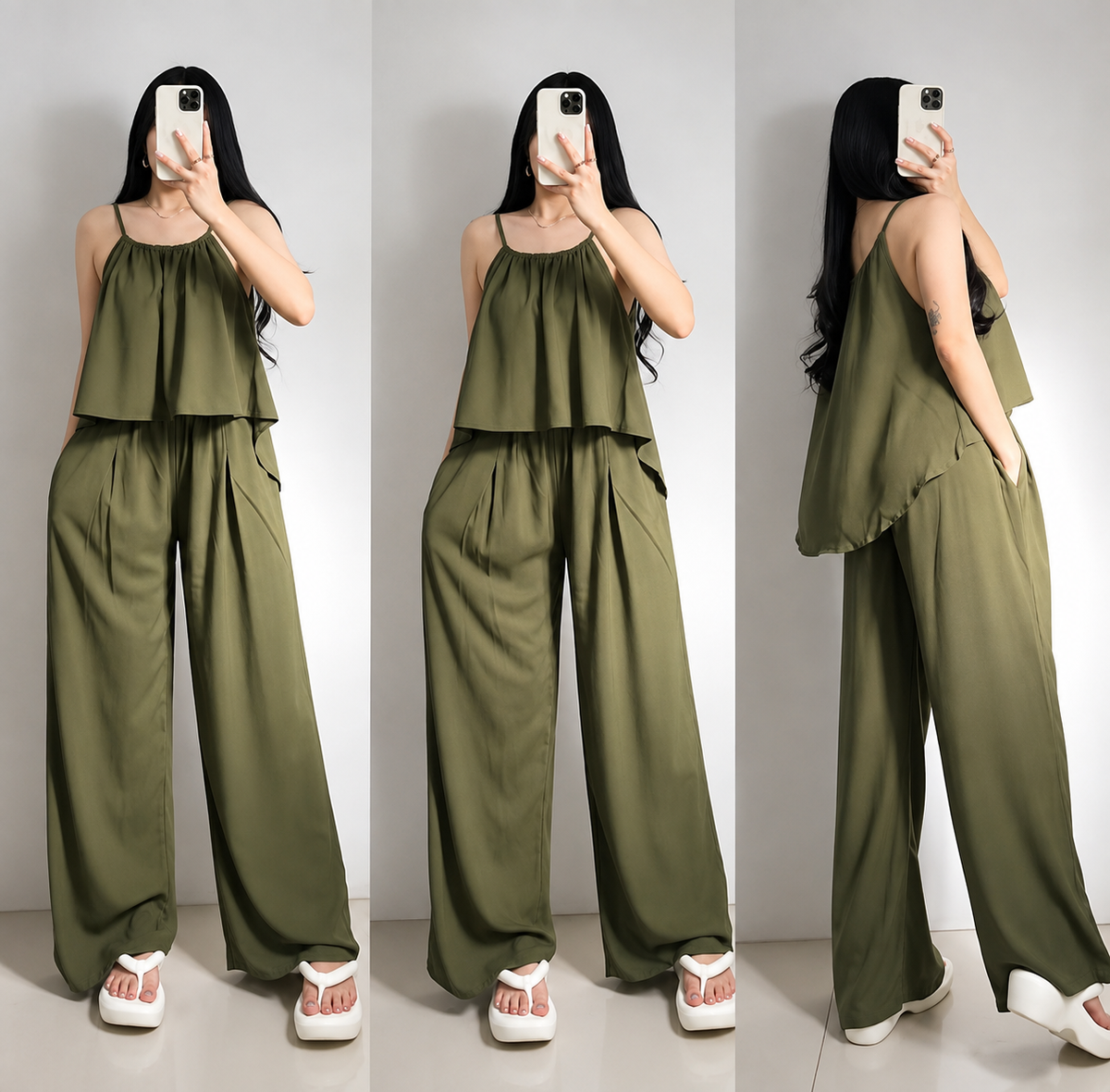 CARMEN CASUAL CHALLIS TERNO PANTS ( BUY 1 TAKE 1 )