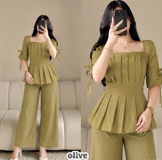 DANI LINEN COORDS  ( BUY 1 TAKE 1 )