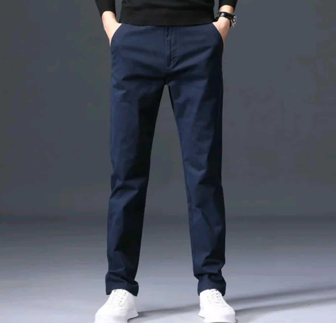 MEN COTTON STRETCHABLE TROUSER PANTS  (BUY 1 TAKE 1)