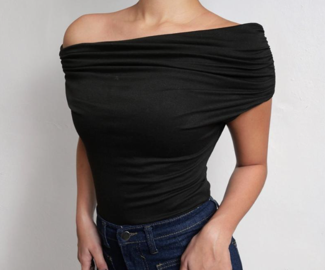 CELINA OFF SHOULDER BASIC TOP (BUY 1 TAKE 1)