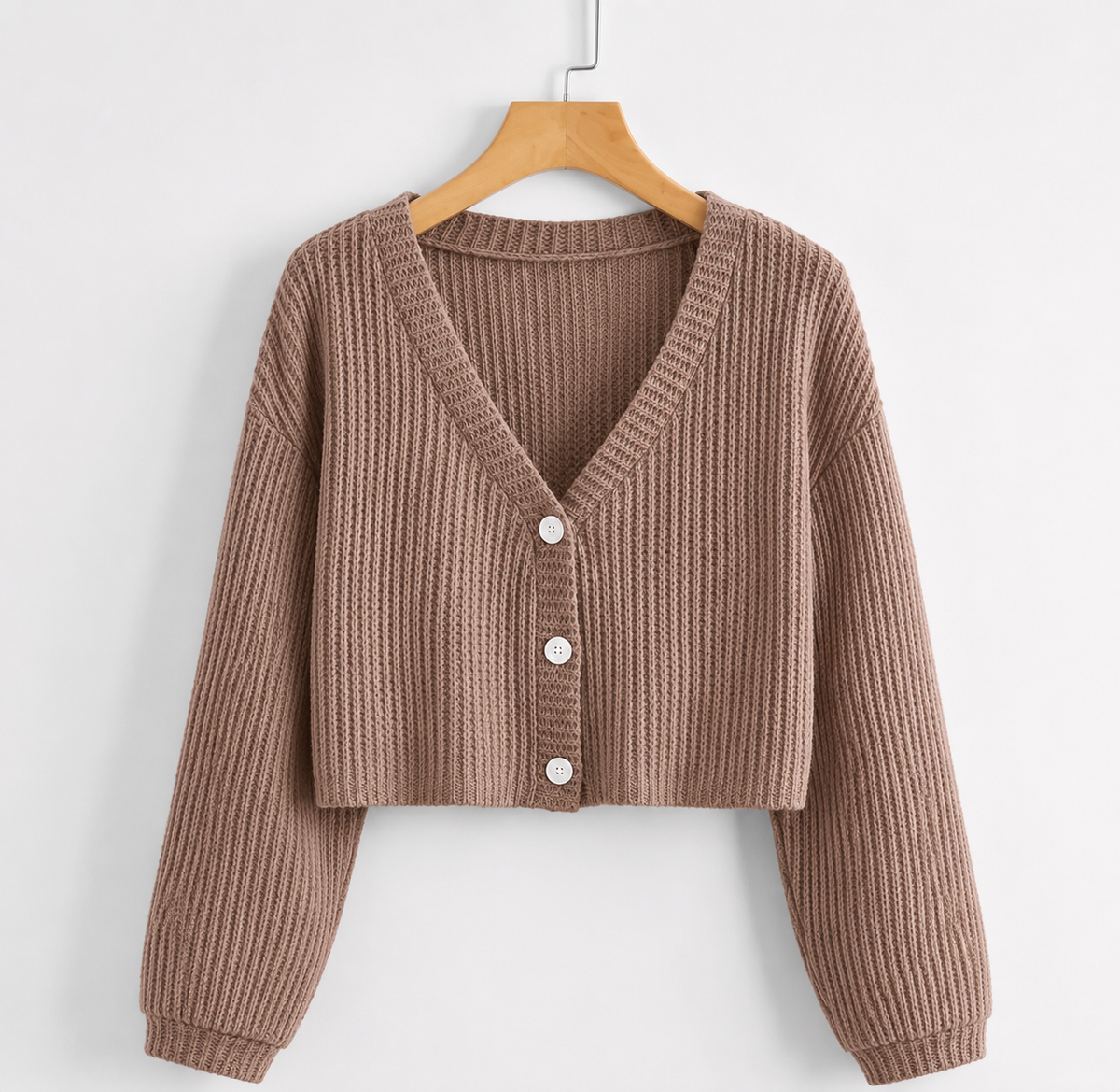WAFFLE KNIT CARDIGAN (BUY 1 TAKE 1)