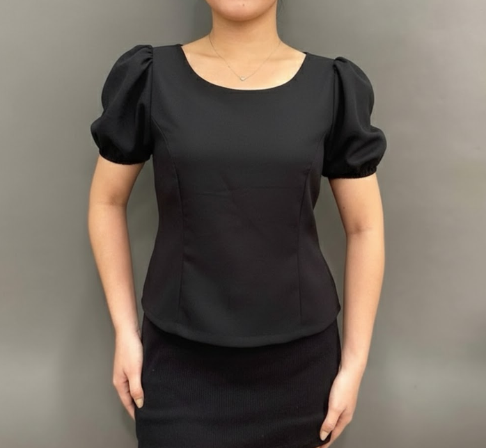 AMARI PUFFSLEEVES TOP  (BUY 1 TAKE 1)