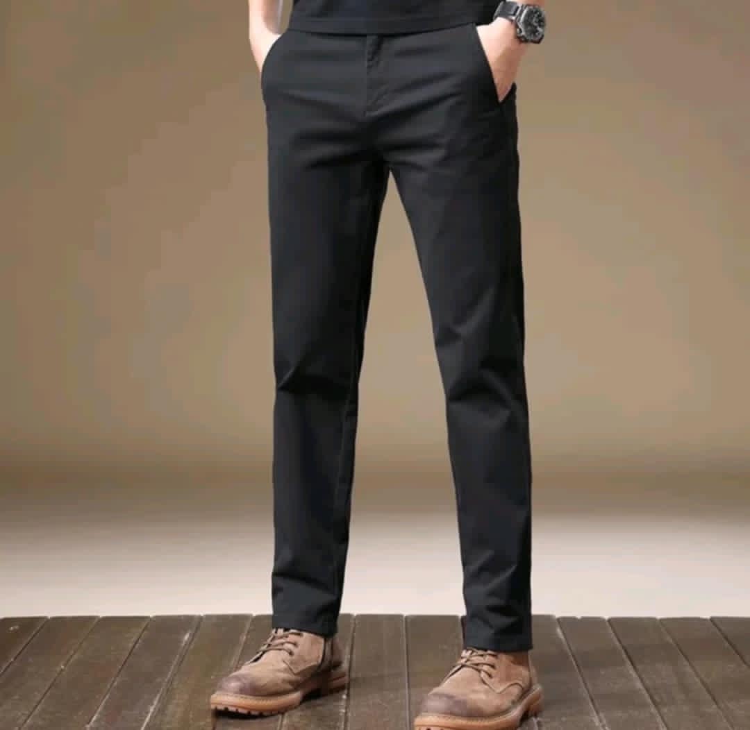 MEN COTTON STRETCHABLE TROUSER PANTS  (BUY 1 TAKE 1)