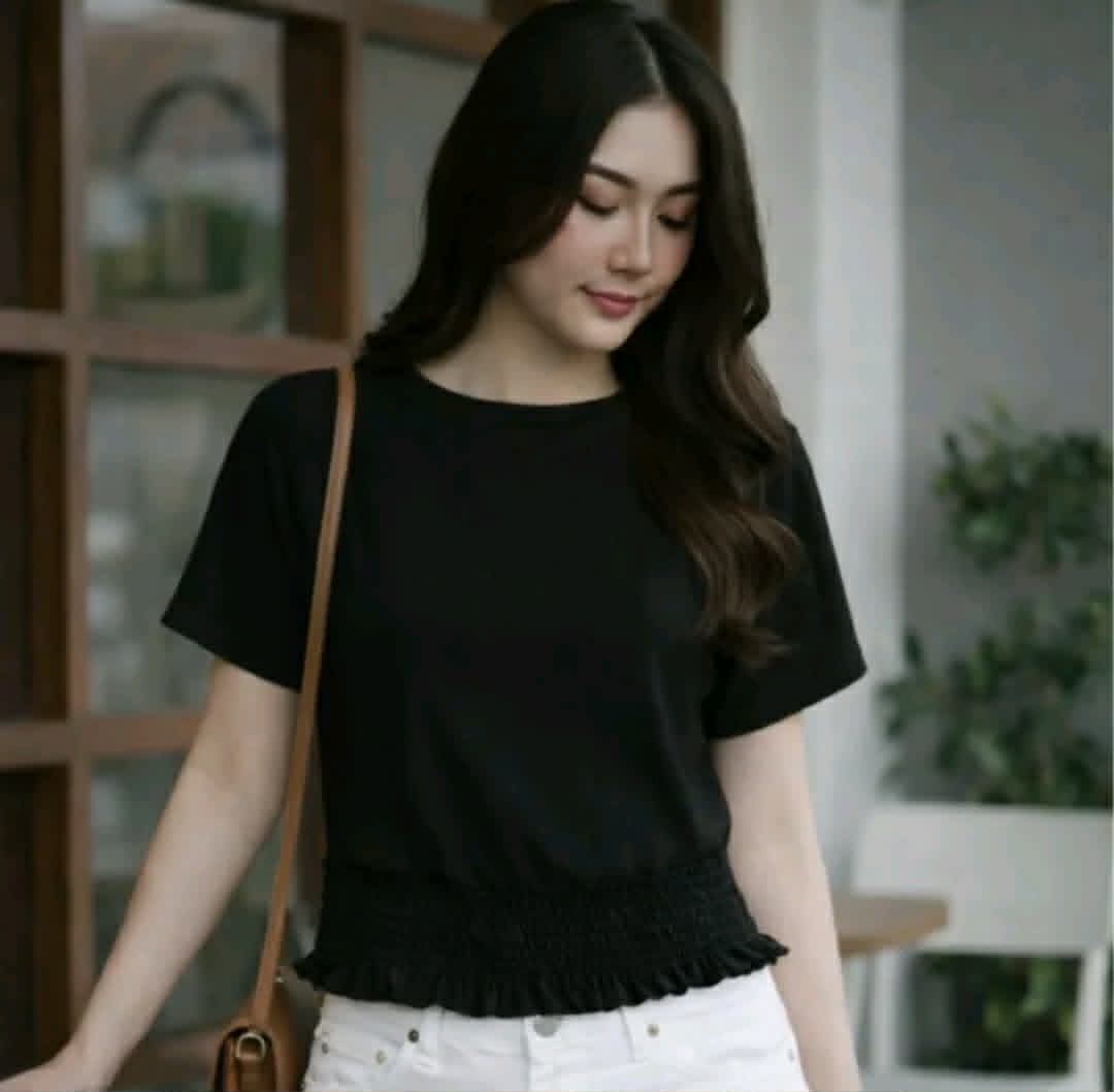 SMOCKED BOTTOM TOP ( BUY 1 TAKE 1 )
