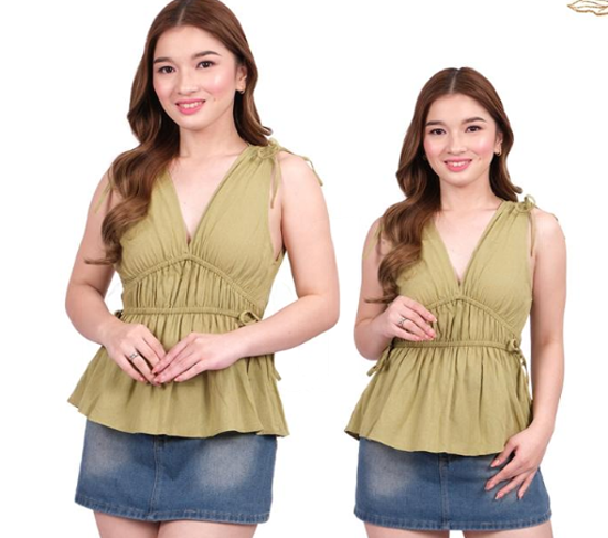 V NECK BLOUSE  (BUY 1 TAKE 1)