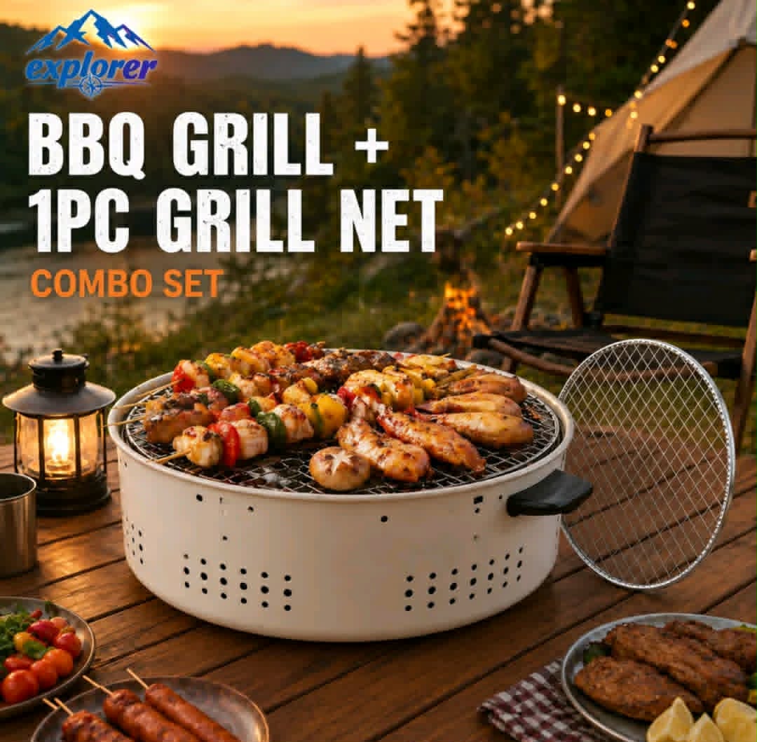 PREMIUM AUTHENTIC PORTABLE BBQ GRILL (70% OFF)