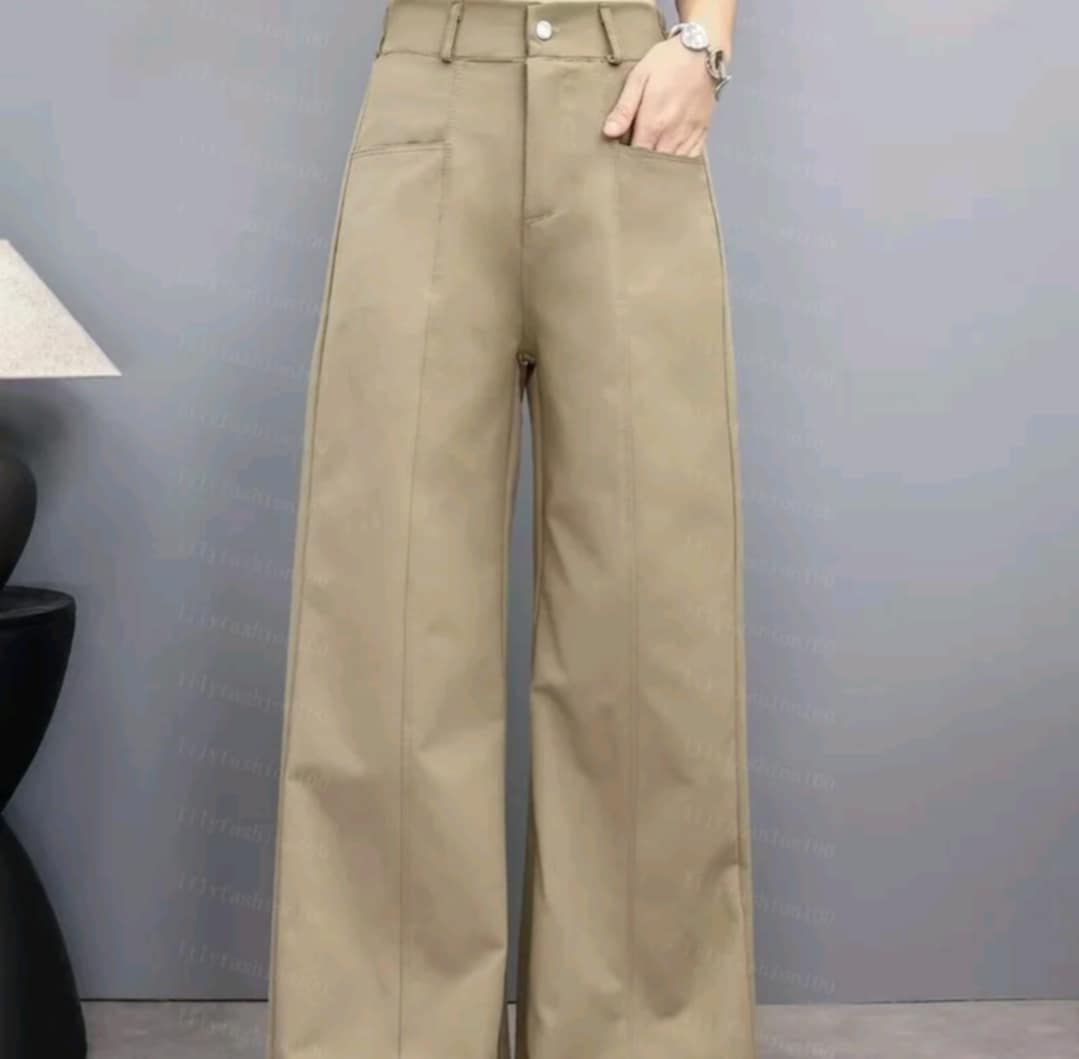 KOREAN HIGHWAIST BAGGY PANTS (BUY 1 TAKE 1)