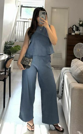 TRINA PLUS SIZE WOVEN COORDS (BUY 1 TAKE 1)